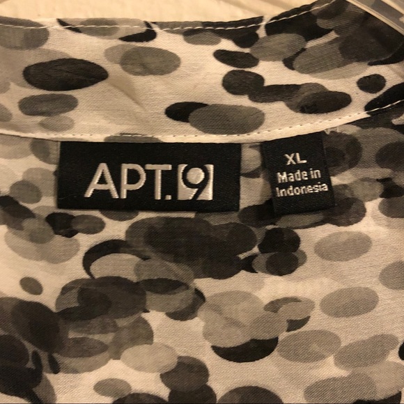 Apt 9 Blouse with Ruffled Trim - Picture 4 of 6